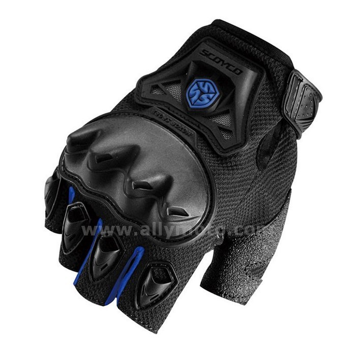 130 Gloves Vintage Style Unisex Motocross Off-Road Half Finger